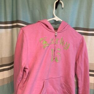 Lucky Brand ladies zip sweatshirt